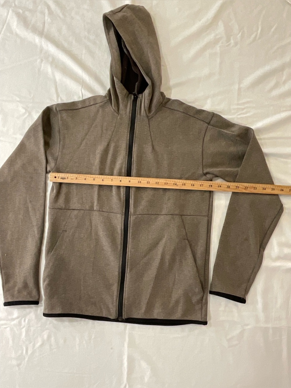 REI Co-op Women’s Small Full Zip Hooded Jacket Brown - Picture 5 of 6